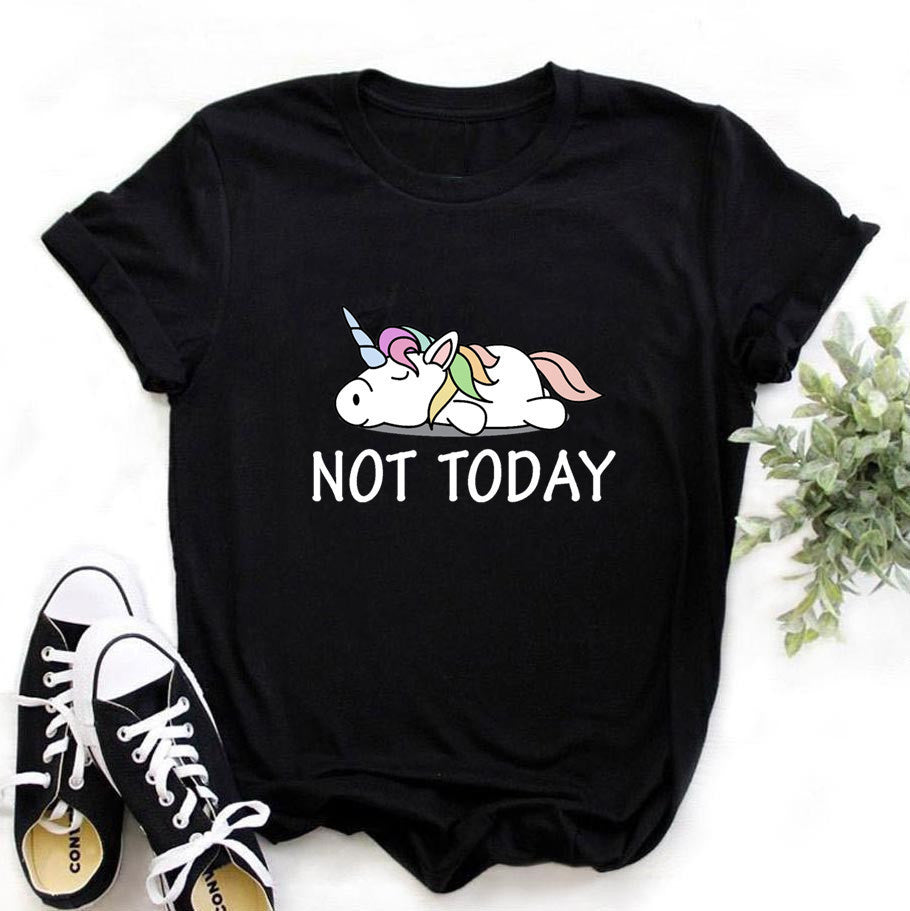 T-shirt noir à motif vélo