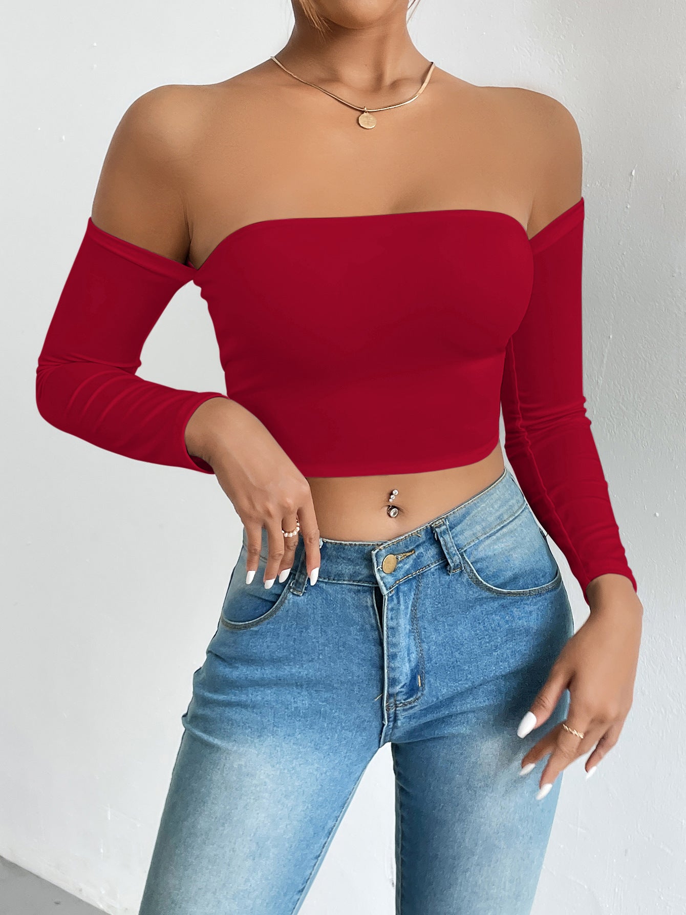 Camisole européenne à manches courtes.