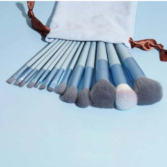 Ensemble de 13 pinceaux de maquillage.