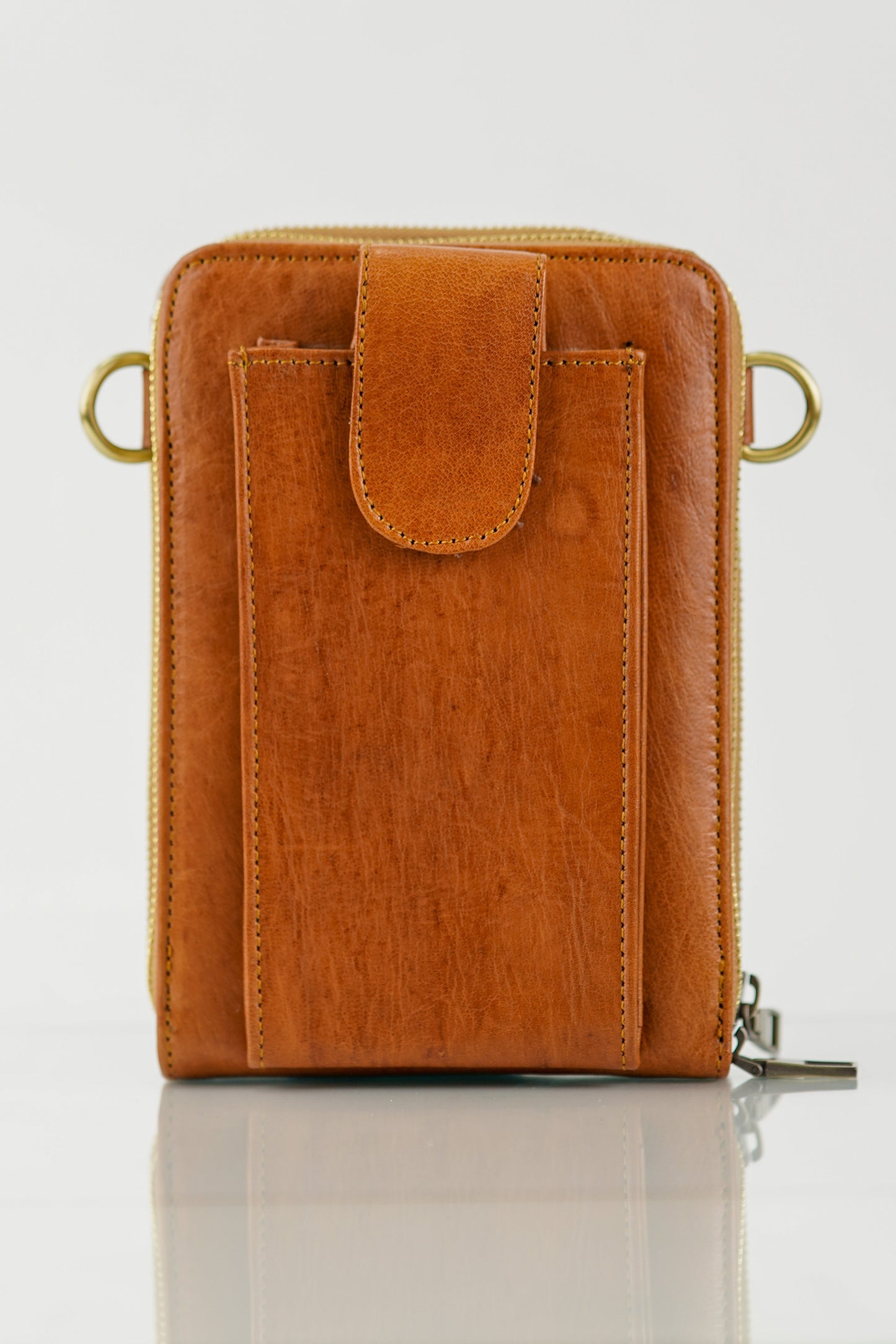 Sac Bandoulière en Cuir de Chèvre 100% Naturel