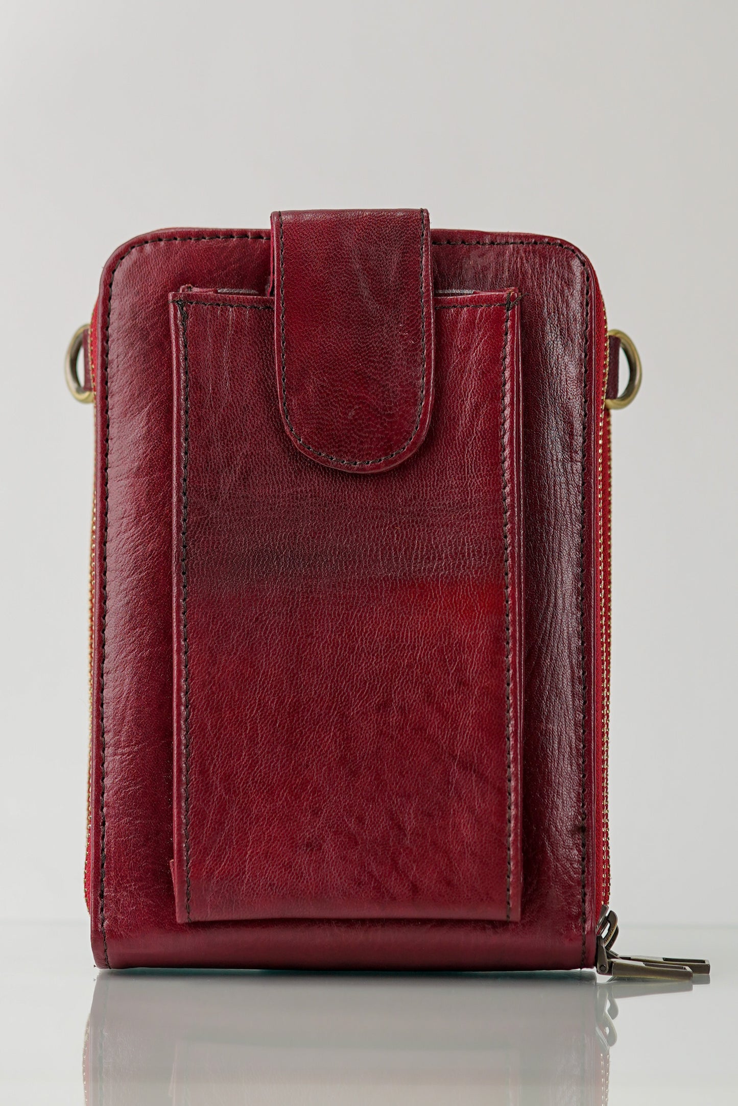 Sac Bandoulière en Cuir de Chèvre 100% Naturel