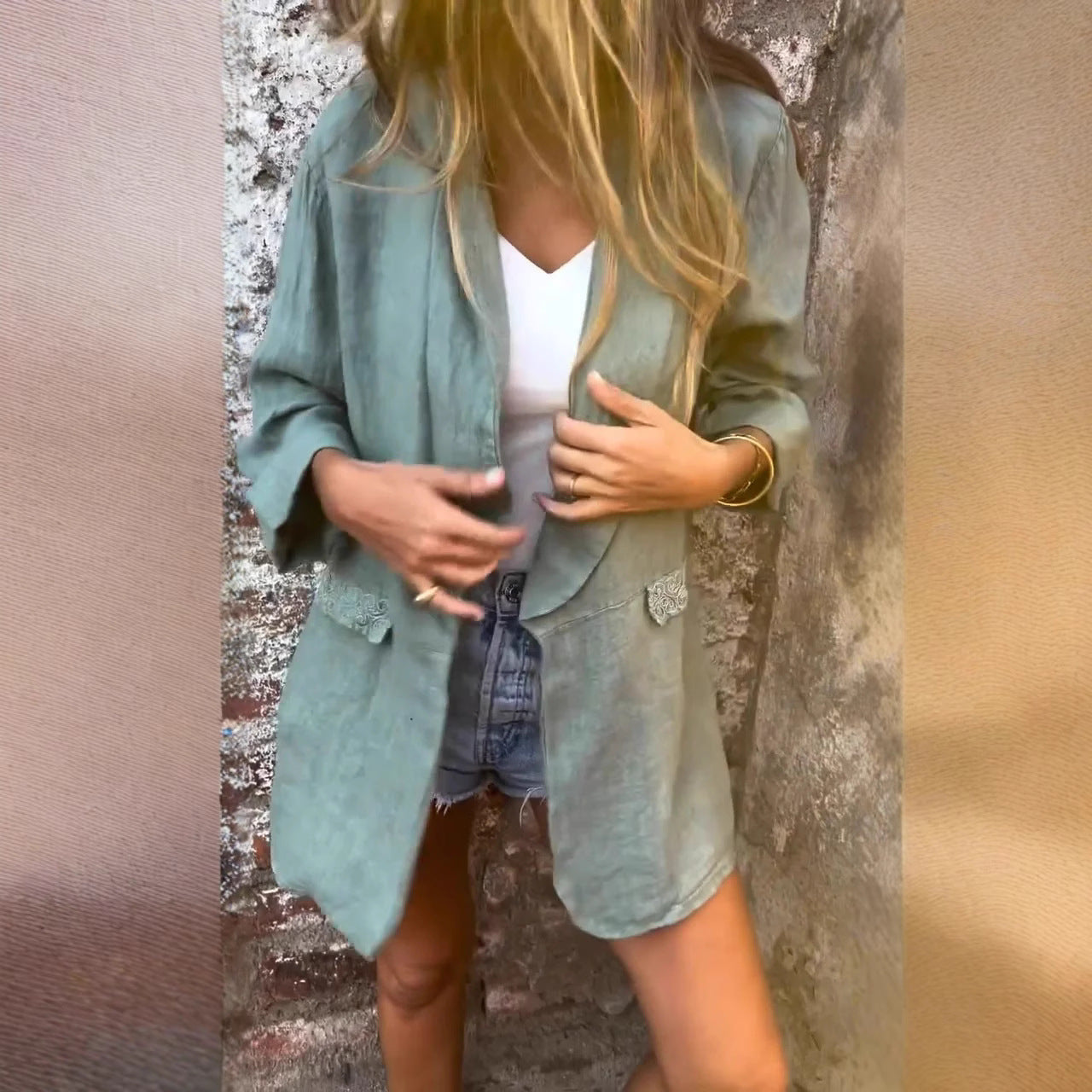 Veste cardigan en dentelle
