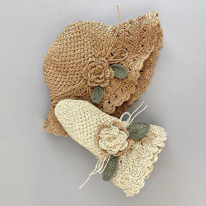 Chapeau d'été tissé à la main, chapeau de paille