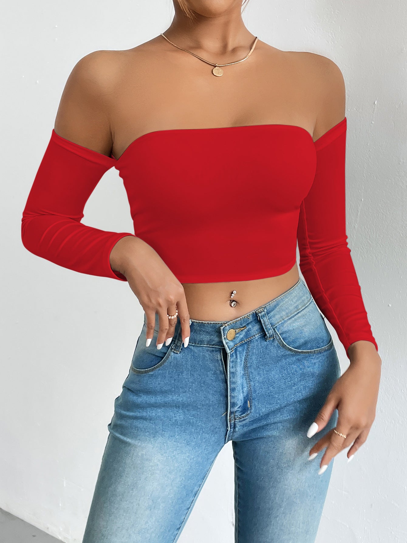Camisole européenne à manches courtes.