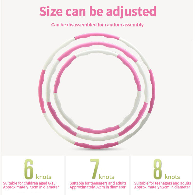 Cercle de Fitness Minceur avec Massage – Hula Hoop Réglable à Domicile