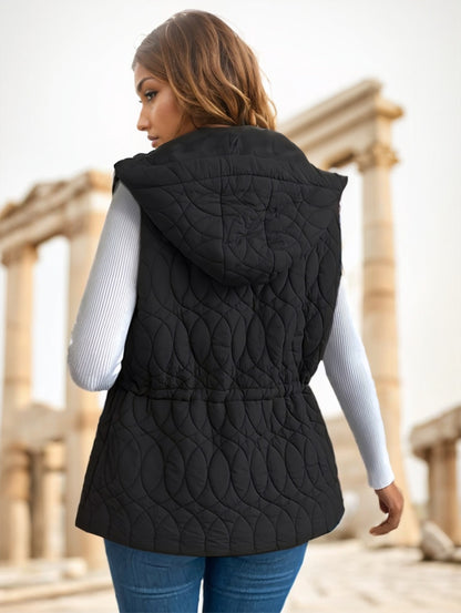 Un gilet de couleur unie