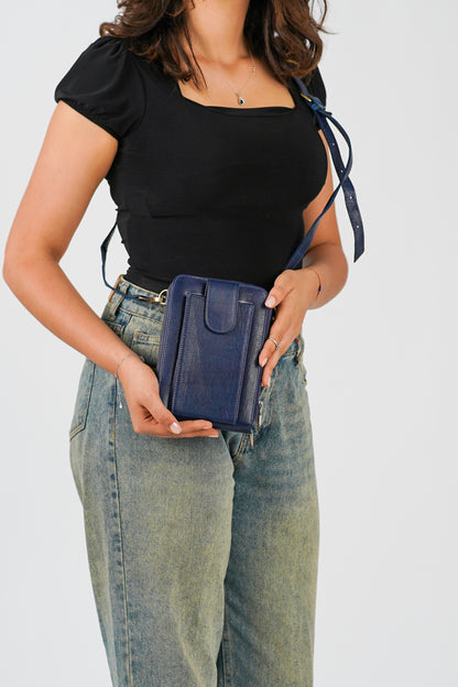 Sac Bandoulière en Cuir de Chèvre 100% Naturel