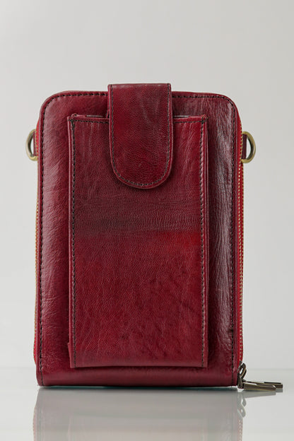 Sac Bandoulière en Cuir de Chèvre 100% Naturel