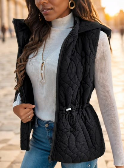 Un gilet de couleur unie