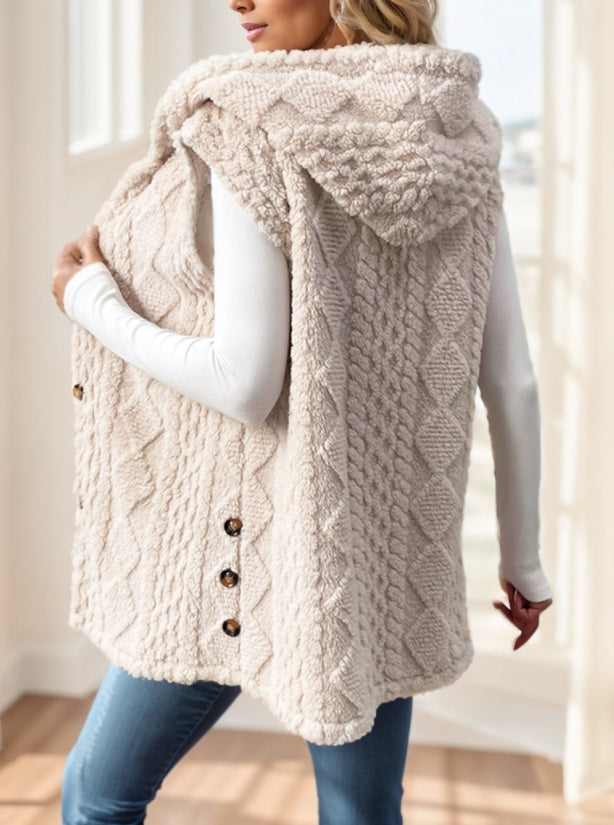 Gilet Polaire à Capuche