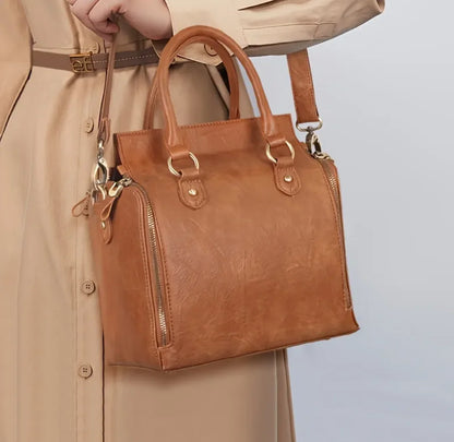 Sac en Cuir PU Multi-Compartiments