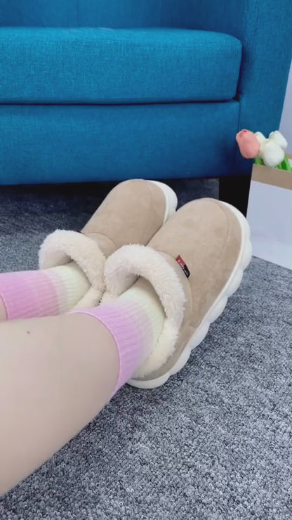 Chaussons Ultra Doux – Intérieur Peluche & Semelle Antidérapante