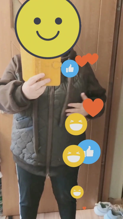 Veste Longue Femme – Style Urbain à Capuche & Coupe Ample