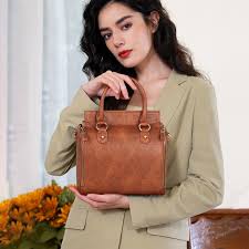 Sac en Cuir PU Multi-Compartiments